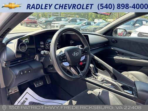 White 2023 Hyundai ELANTRA N Base