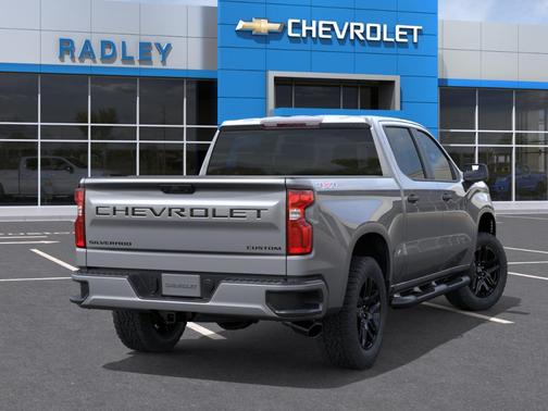 Sterling Gray Metallic 2026 Chevrolet Silverado 1500 Custom