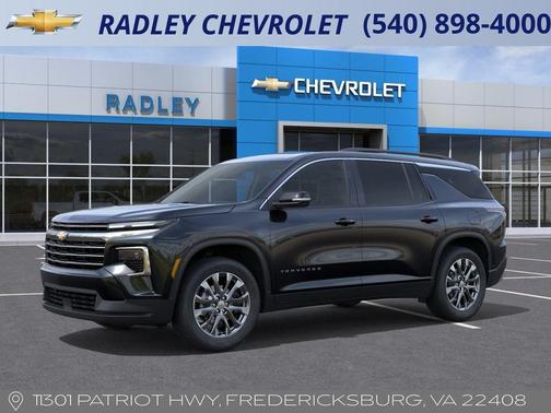 Mosaic Black Metallic 2026 Chevrolet Traverse LT
