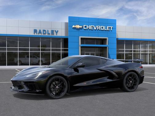 Black 2026 Chevrolet Corvette Stingray w/1LT