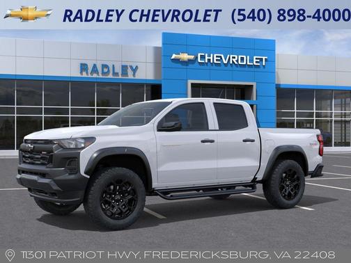 Summit White 2026 Chevrolet Colorado Trail Boss