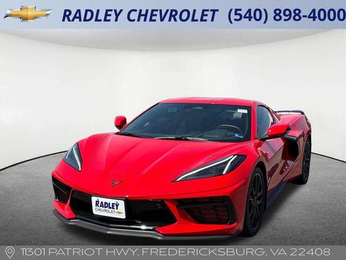 Torch Red 2025 Chevrolet Corvette Stingray w/2LT