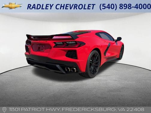 Torch Red 2025 Chevrolet Corvette Stingray w/2LT