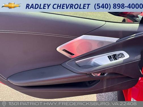 Torch Red 2025 Chevrolet Corvette Stingray w/2LT