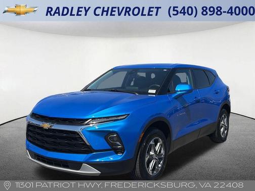 Rip Tide Blue 2025 Chevrolet Blazer LT