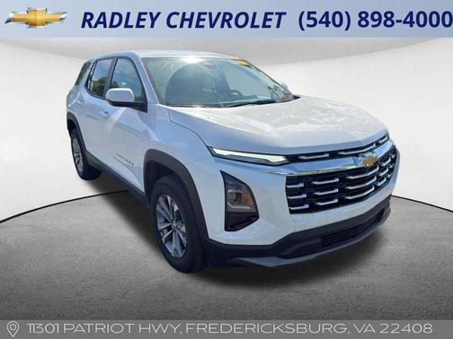 Summit White 2025 Chevrolet Equinox LT