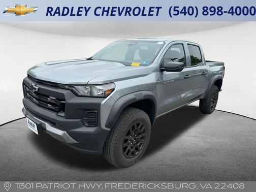 Sterling Gray Metallic 2023 Chevrolet Colorado Trail Boss