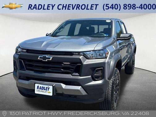Sterling Gray Metallic 2023 Chevrolet Colorado Trail Boss