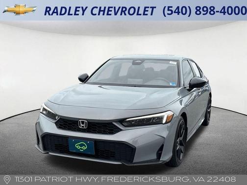Gray 2025 Honda Civic Hybrid