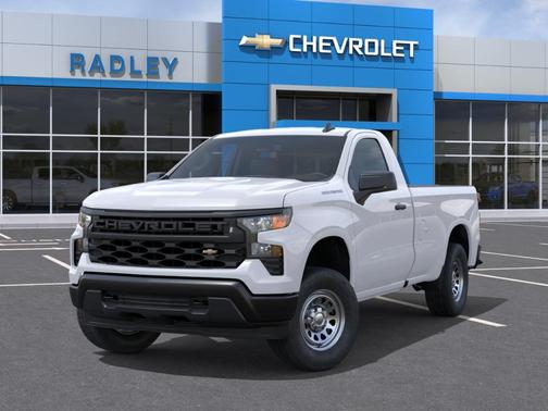 Summit White 2026 Chevrolet Silverado 1500 WT