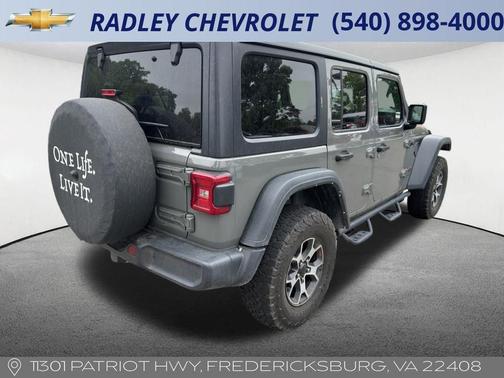 Gray 2021 Jeep Wrangler Unlimited Rubicon