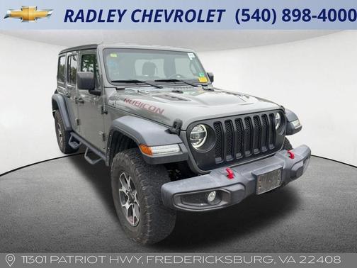 Gray 2021 Jeep Wrangler Unlimited Rubicon