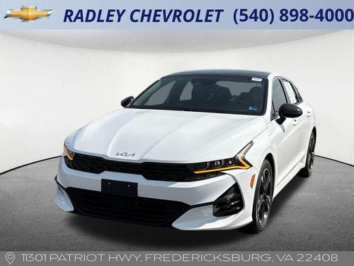 White 2022 Kia K5 GT-Line