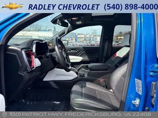 Dynamic Blue Metallic 2023 GMC Canyon AT4X