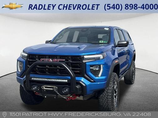 Dynamic Blue Metallic 2023 GMC Canyon AT4X