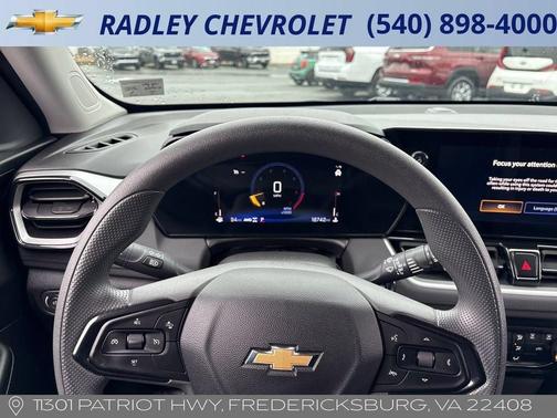 Crimson Metallic 2025 Chevrolet Trailblazer LT