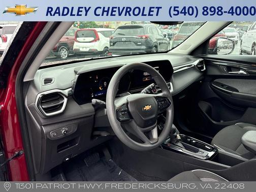 Crimson Metallic 2025 Chevrolet Trailblazer LT