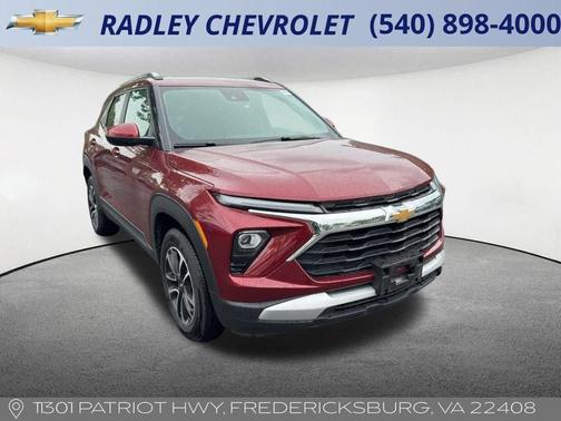 Crimson Metallic 2025 Chevrolet Trailblazer LT