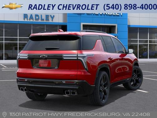 Radiant Red 2026 Chevrolet Traverse RS