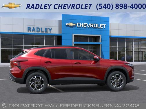 Red 2026 Chevrolet Trax LT