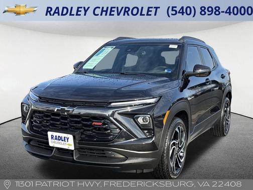 Mosaic Black Metallic 2025 Chevrolet Trailblazer RS