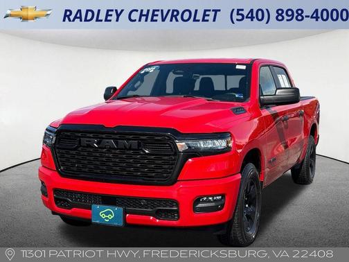 Red 2025 RAM 1500 Tradesman