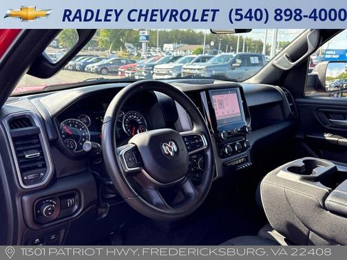 Red 2025 RAM 1500 Tradesman