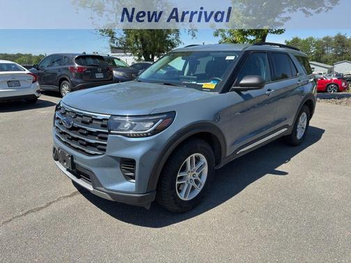 Blue 2025 Ford Explorer Active