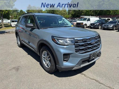 Blue 2025 Ford Explorer Active