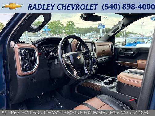 Northsky Blue Metallic 2021 Chevrolet Silverado 1500 High Country