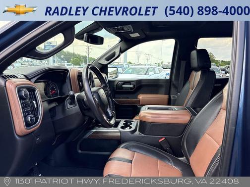 Northsky Blue Metallic 2021 Chevrolet Silverado 1500 High Country