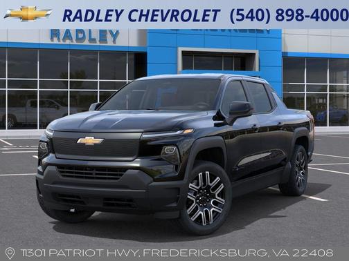 Black 2026 Chevrolet Silverado EV WT