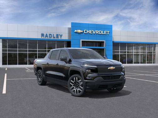 Black 2026 Chevrolet Silverado EV WT