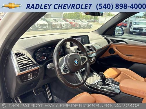 White 2021 BMW X3 M40i