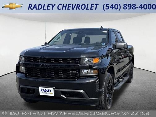 Black 2022 Chevrolet Silverado 1500 Limited Custom