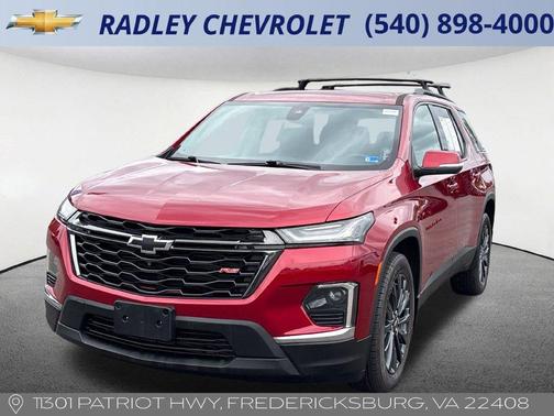 Radiant Red 2023 Chevrolet Traverse RS