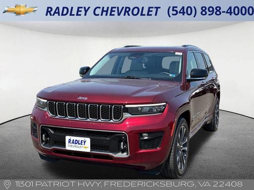 Red 2022 Jeep Grand Cherokee L Overland