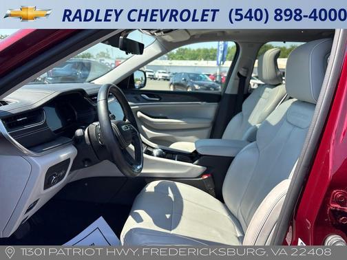 Red 2022 Jeep Grand Cherokee L Overland
