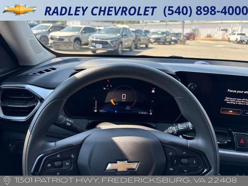 Summit White 2025 Chevrolet Trailblazer LT
