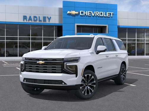 Polar White 2026 Chevrolet Suburban High Country