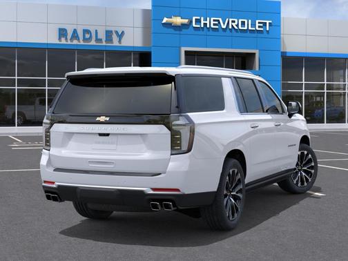 Polar White 2026 Chevrolet Suburban High Country