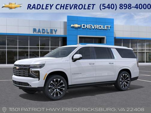 Polar White 2026 Chevrolet Suburban High Country