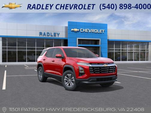 Radiant Red 2026 Chevrolet Equinox LT