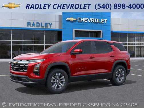 Radiant Red 2026 Chevrolet Equinox LT