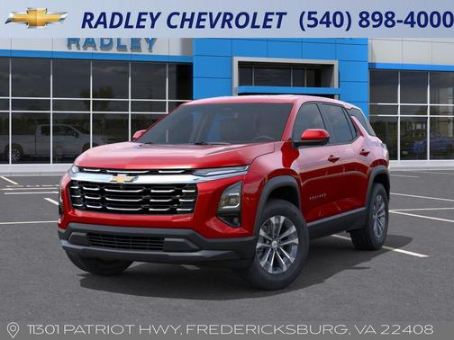 Radiant Red 2026 Chevrolet Equinox LT
