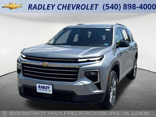 Sterling Gray Metallic 2025 Chevrolet Traverse LT