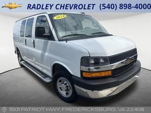 Summit White 2024 Chevrolet Express 2500 Work Van