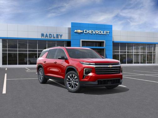 Radiant Red 2026 Chevrolet Traverse LT