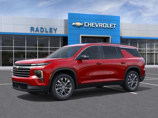 Radiant Red 2026 Chevrolet Traverse LT