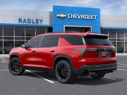 Radiant Red 2026 Chevrolet Traverse LT